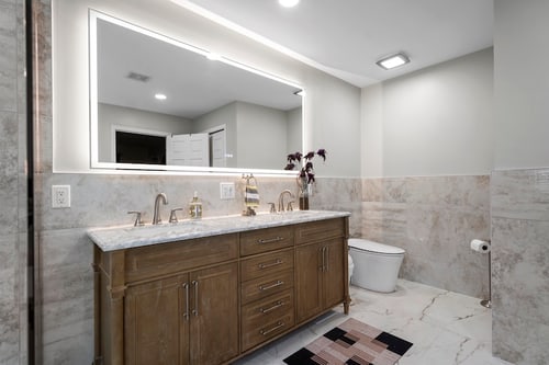 UPGRADED PRIMARY BATH